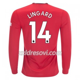 Manchester United Jesse Lingard 14 Domaći Nogometni Dres 2019-2020 Dugim Rukavima